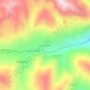 Uchuhuma topographic map, elevation, terrain