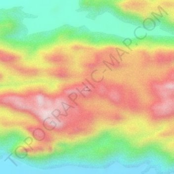 Al Hadbah topographic map, elevation, terrain