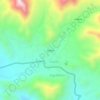 Valdivia topographic map, elevation, terrain