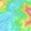 Caprigliola topographic map, elevation, terrain