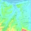 Kaous topographic map, elevation, terrain