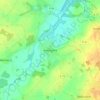 Kakerbeck topographic map, elevation, terrain