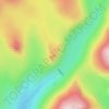 Ben Crom topographic map, elevation, terrain