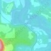 Eddy topographic map, elevation, terrain