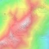 Großes Wiesbachhorn topographic map, elevation, terrain