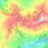 Ca' del Re topographic map, elevation, terrain