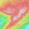 Mountain Lake topographic map, elevation, terrain