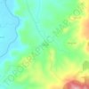Navale topographic map, elevation, terrain