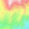 Dopo topographic map, elevation, terrain