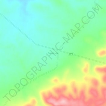 Tamesna topographic map, elevation, terrain