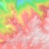 Cova Amalla topographic map, elevation, terrain
