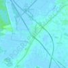Migliarino Pisano topographic map, elevation, terrain