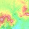 El Villar topographic map, elevation, terrain