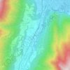 Gabbio topographic map, elevation, terrain