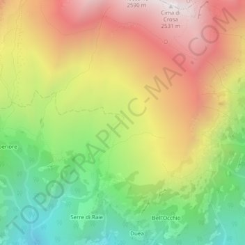 Meire Cassart topographic map, elevation, terrain