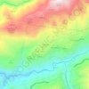 La Solana topographic map, elevation, terrain