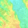 Grand Montatin topographic map, elevation, terrain