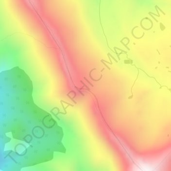 Protection Mountain topographic map, elevation, terrain