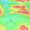 Campferrier topographic map, elevation, terrain