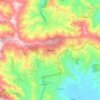 Tansen topographic map, elevation, terrain
