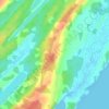 New Horton topographic map, elevation, terrain