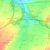 Schimmelberg topographic map, elevation, terrain