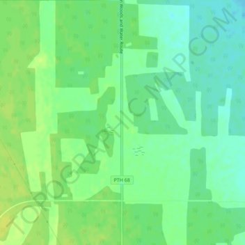Eddystone topographic map, elevation, terrain