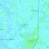 Knakenburg topographic map, elevation, terrain