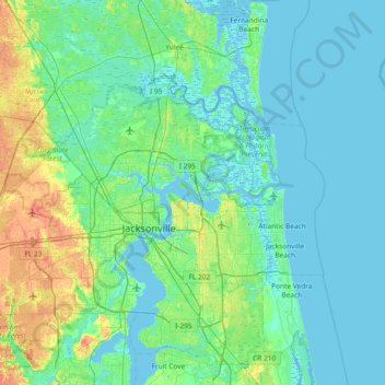 Quarantine Island topographic map, elevation, terrain
