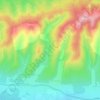 Valea Mantei topographic map, elevation, terrain