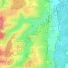 Les Beaumonts topographic map, elevation, terrain