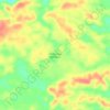 Comunidad Shiripuno topographic map, elevation, terrain