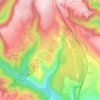 Randels topographic map, elevation, terrain