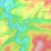 Grüne Eiche topographic map, elevation, terrain