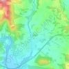 Arandigoyen topographic map, elevation, terrain