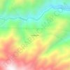 Campucana topographic map, elevation, terrain