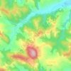 Santa Lucia topographic map, elevation, terrain