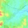 Smyths Creek topographic map, elevation, terrain