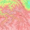 Provincia de Anta topographic map, elevation, terrain
