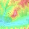 Rock Mountain topographic map, elevation, terrain