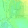 Majnoon island topographic map, elevation, terrain