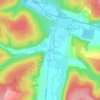 Clairvaux topographic map, elevation, terrain