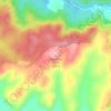 Cerro Los Fosos topographic map, elevation, terrain