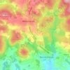 Lackerau topographic map, elevation, terrain