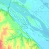 Woodcliff topographic map, elevation, terrain
