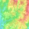 Lavaud topographic map, elevation, terrain