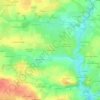 Saint-Philibert topographic map, elevation, terrain