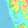 Malgund topographic map, elevation, terrain