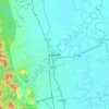 হাটহাজারী topographic map, elevation, terrain