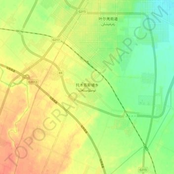 Tomösteng topographic map, elevation, terrain